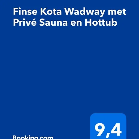Finse Kota Met Prive Sauna En Hottub * Spanbroek